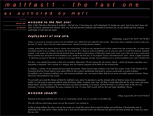 Tablet Screenshot of mattfast1.com